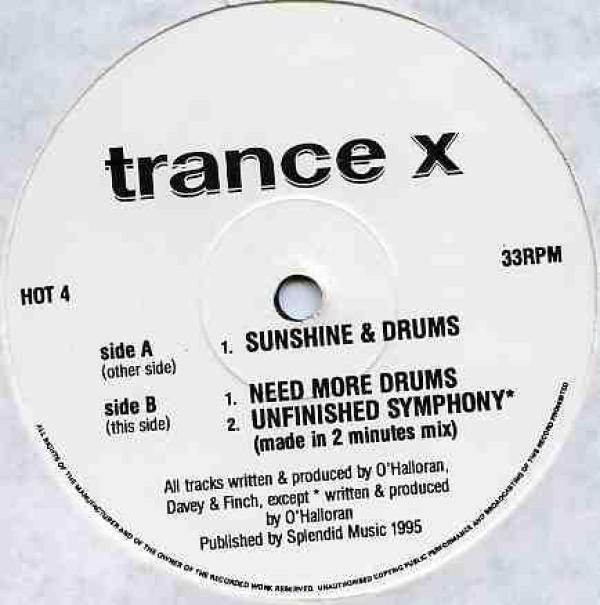 Trance X - Sunshine & Drums