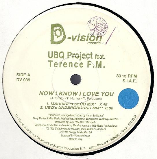 UBQ Project, Terence FM - Now I Know I Love You