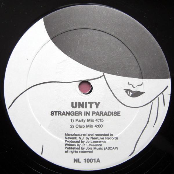Unity  - Stranger In Paradise