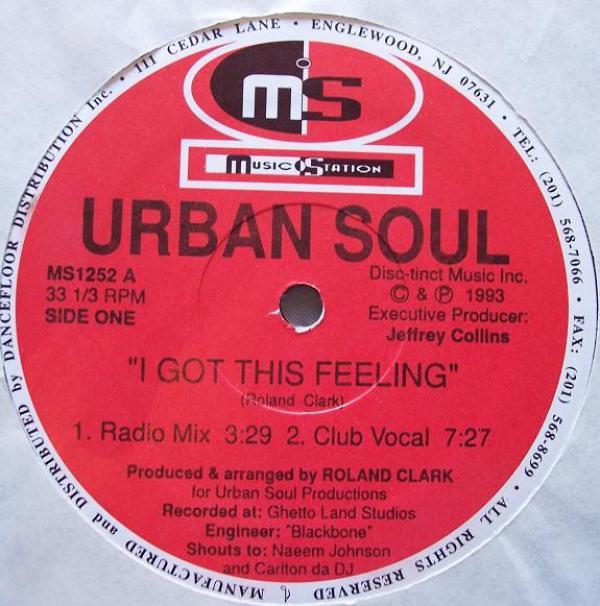 Urban Soul - I Got This Feeling