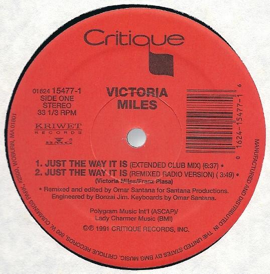 Victoria Miles - Just The Way It Is