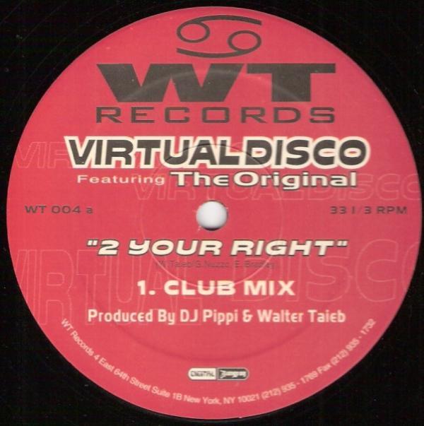 Virtualdisco, The Original - 2 Your Right