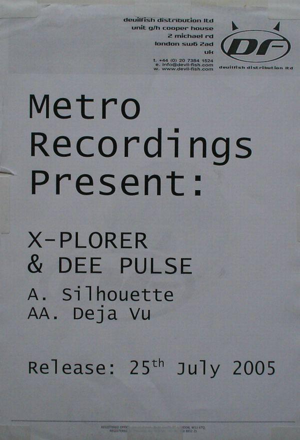 X-Plorer & Dee'Pulse - Silhouette / Deja Vu