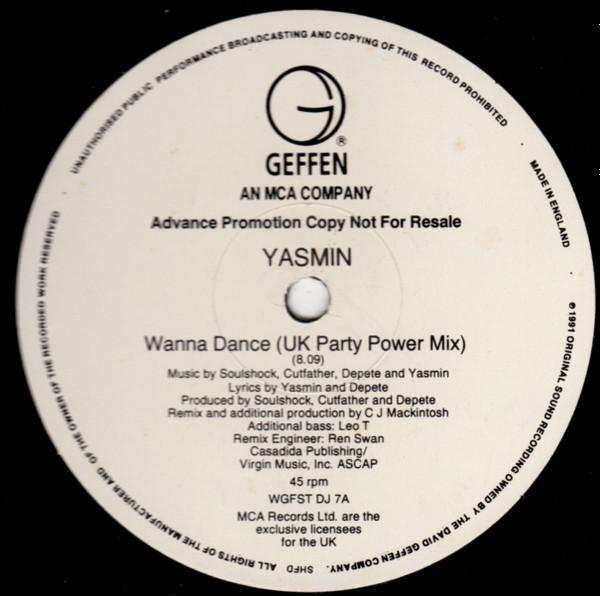 Yasmin  - Wanna Dance - CJ Mackintosh Mixes