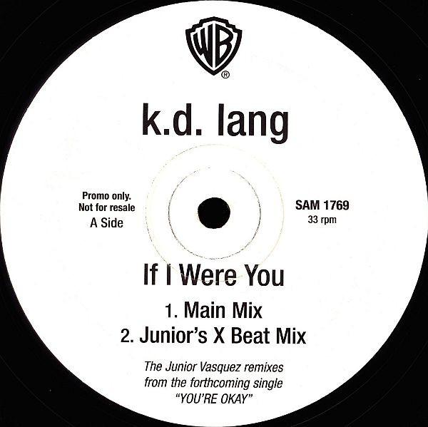 k.d. lang - If I Were You